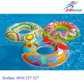 Phao bơi tròn nhiều màu sắc cho bé Intex - Giá rẻ nhất Hà Nội